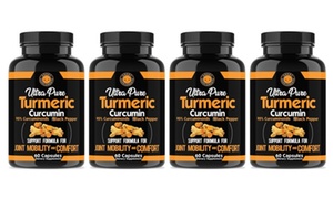 Angry Supplements Ultra Pure Turmeric Curcumin (4- or 6-Pack) 