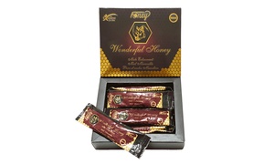 Wonderful Honey for Men - 12 x 15 Gram Sachets - (Rhino)