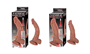 Nasstoys Realskin Curved Vibrating Warming Dongs