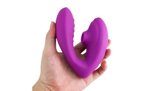 Invisible Wearable Clitoral Sucking G Spot Vibrator Stimulator 